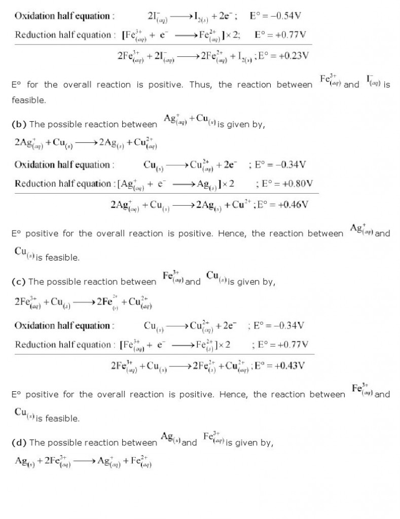 Redox Reactions, Class 11 Chemistry NCERT Solutions