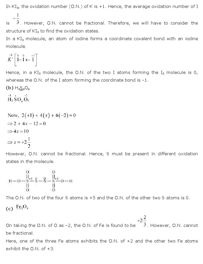 11th, Chemistry, Redox Reactions 4