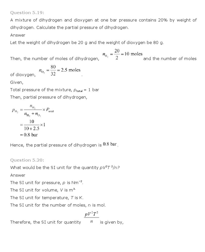 11th, Chemistry, States of Matter 15