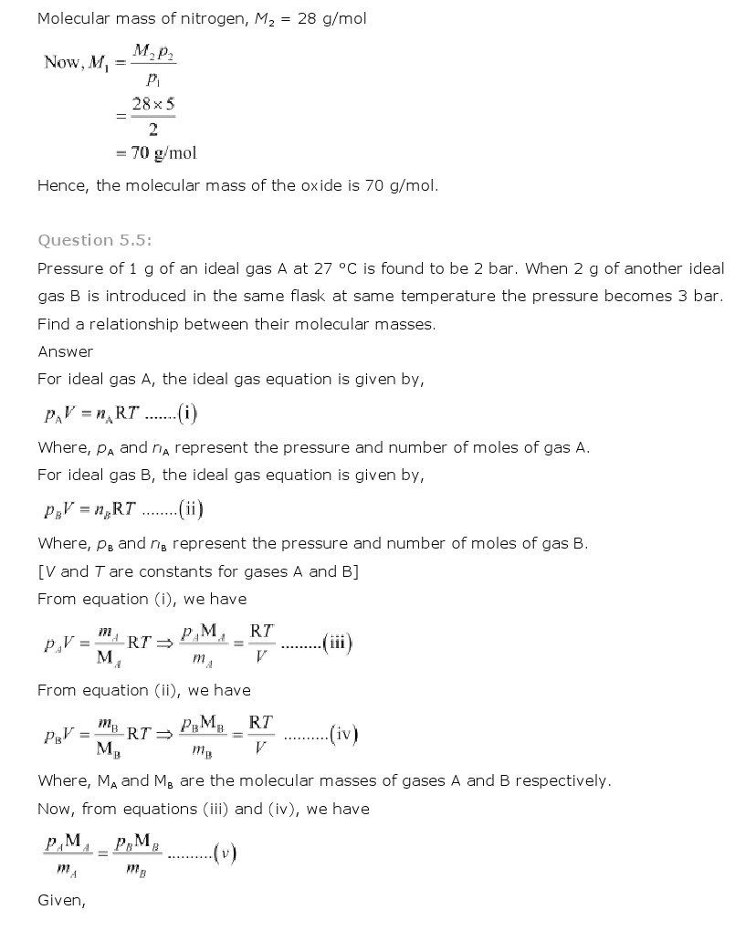 11th, Chemistry, States of Matter 4