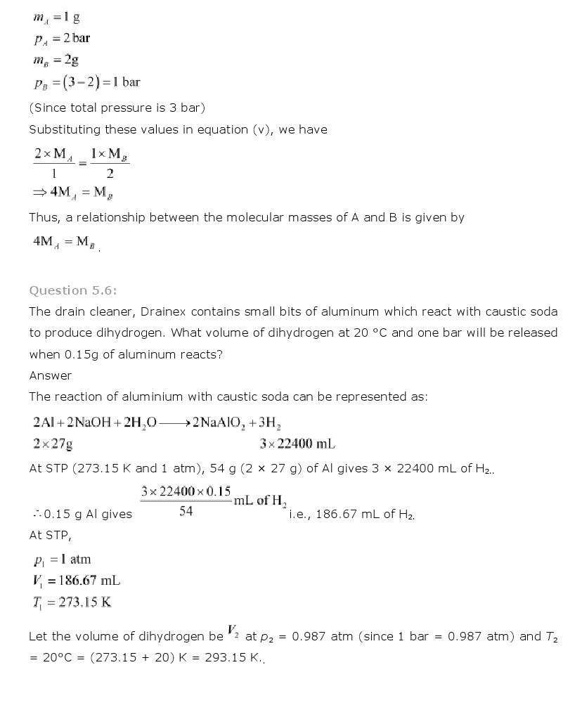 11th, Chemistry, States of Matter 5