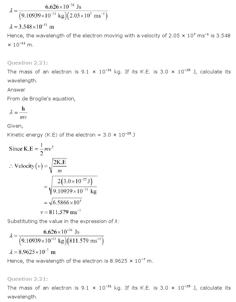 11th, Chemistry, Structure of Atom 16