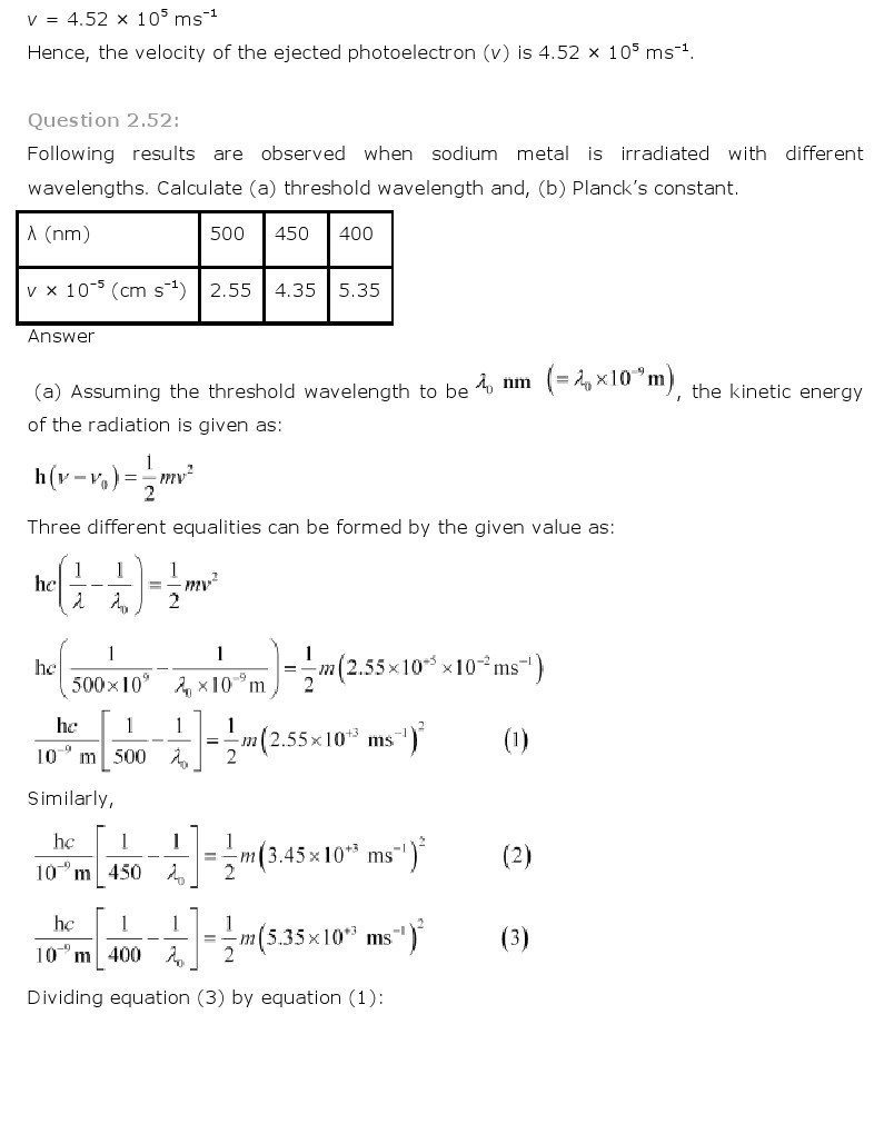 11th, Chemistry, Structure of Atom 37