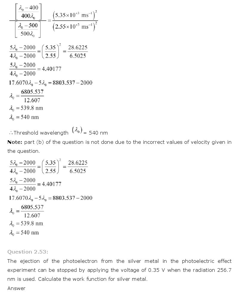 11th, Chemistry, Structure of Atom 38