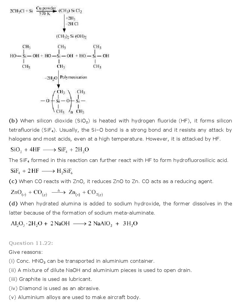 11th, Chemistry, The p-Block Elements 13