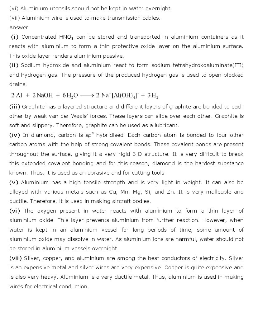 11th, Chemistry, The p-Block Elements 14