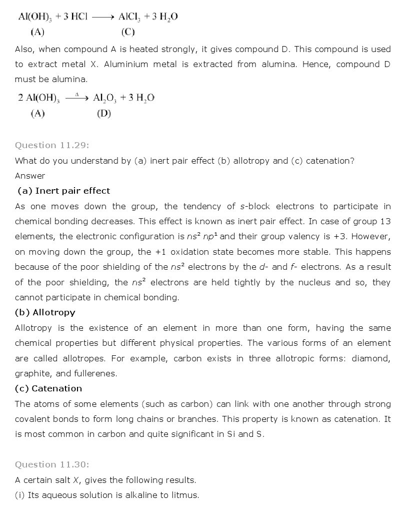 11th, Chemistry, The p-Block Elements 19