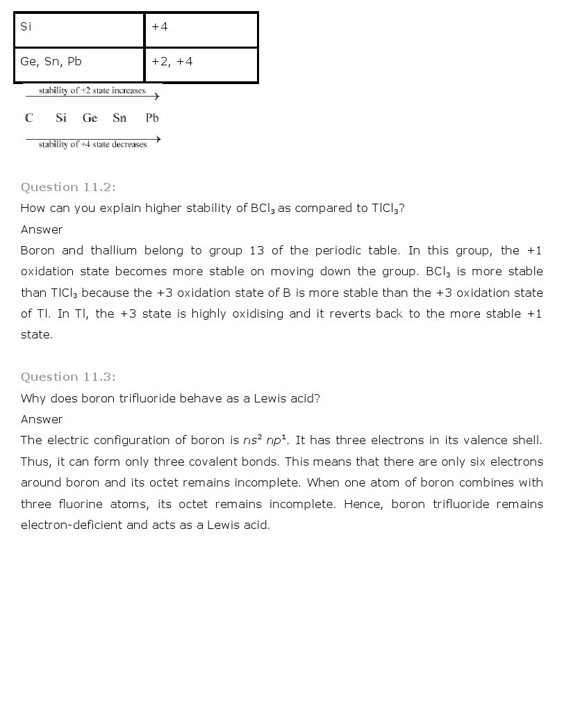 11th, Chemistry, The p-Block Elements 2