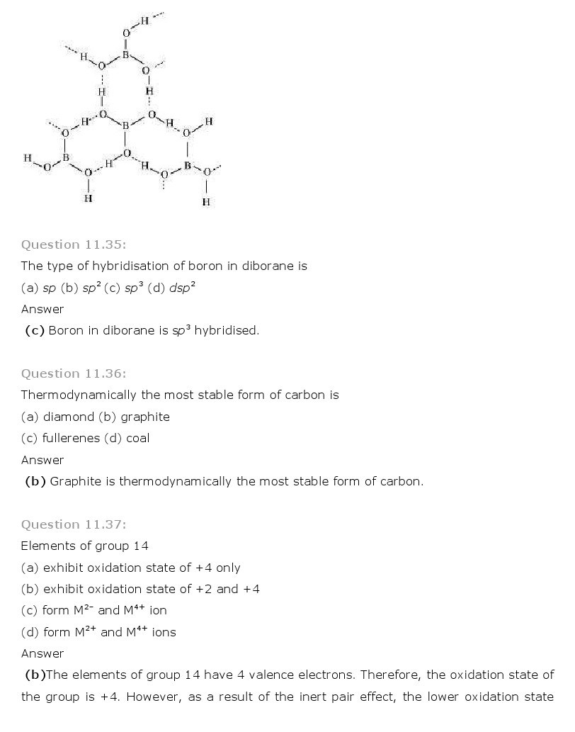 11th, Chemistry, The p-Block Elements 23