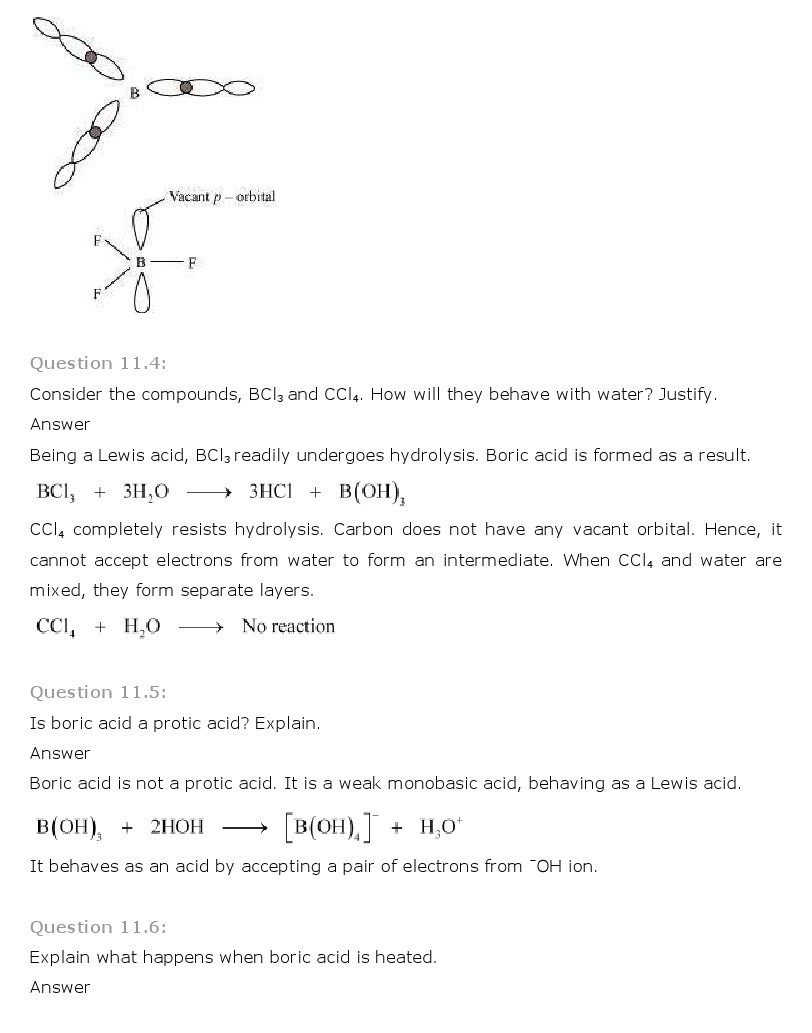 11th, Chemistry, The p-Block Elements 3