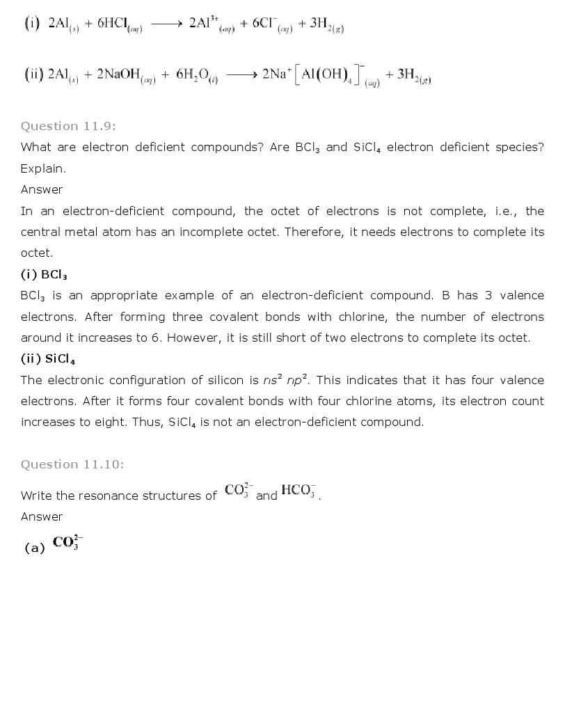 11th, Chemistry, The p-Block Elements 5