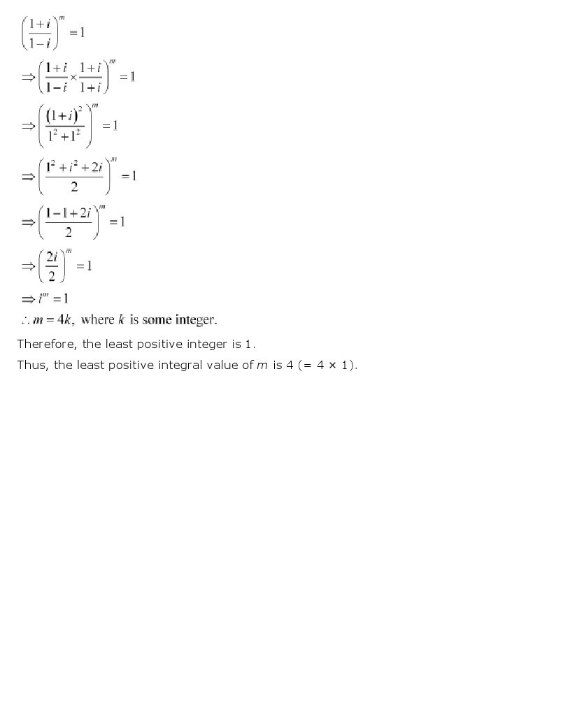 11th, Maths, Complex Numbers & Quadratic Equations 34