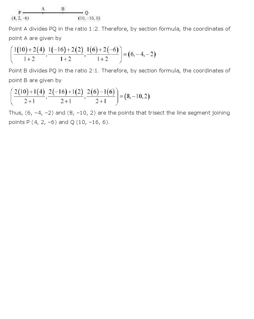 11th, Maths, Introduction to 3 Dimensional Geometry 13