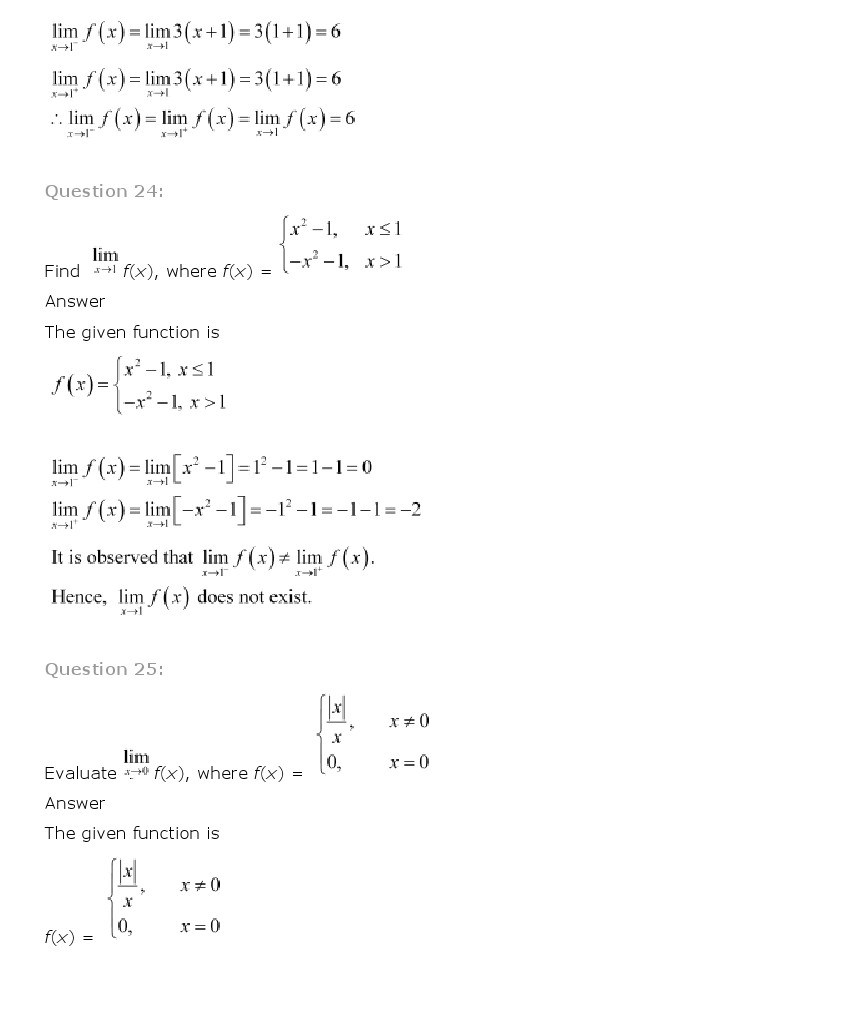 11th, Maths, Limits & Derivatives 13