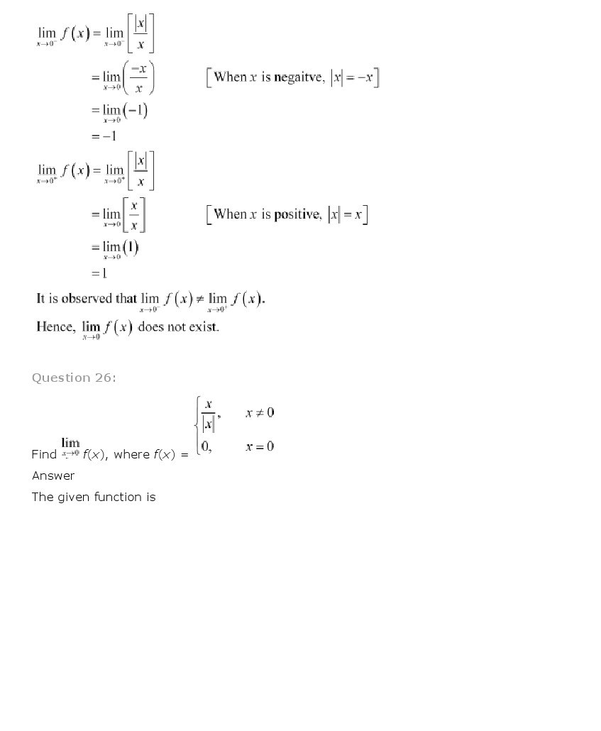 11th, Maths, Limits & Derivatives 14