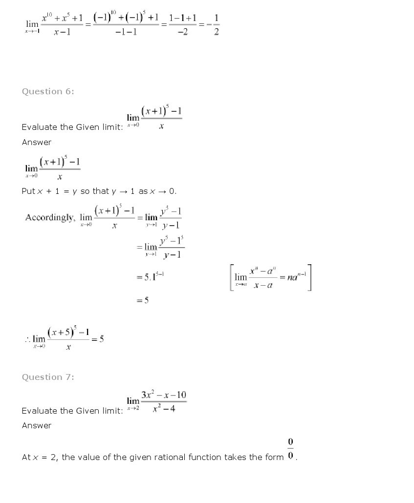 11th, Maths, Limits & Derivatives 2