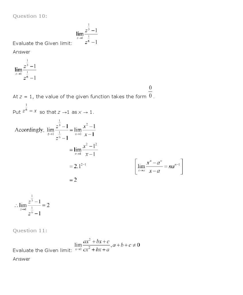 11th, Maths, Limits & Derivatives 4