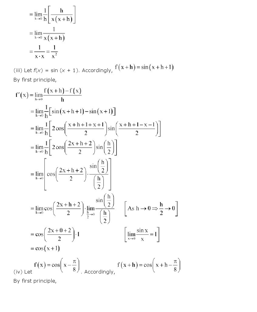 11th, Maths, Limits & Derivatives 41