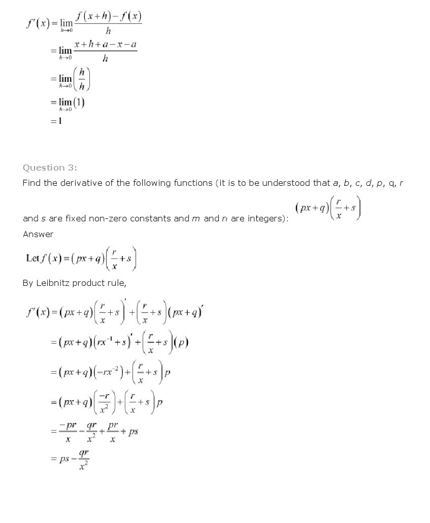 11th, Maths, Limits & Derivatives 43