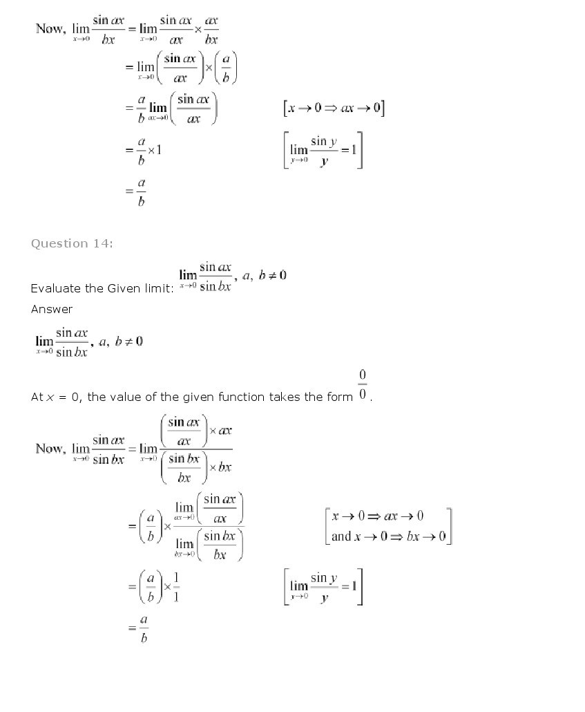 11th, Maths, Limits & Derivatives 6