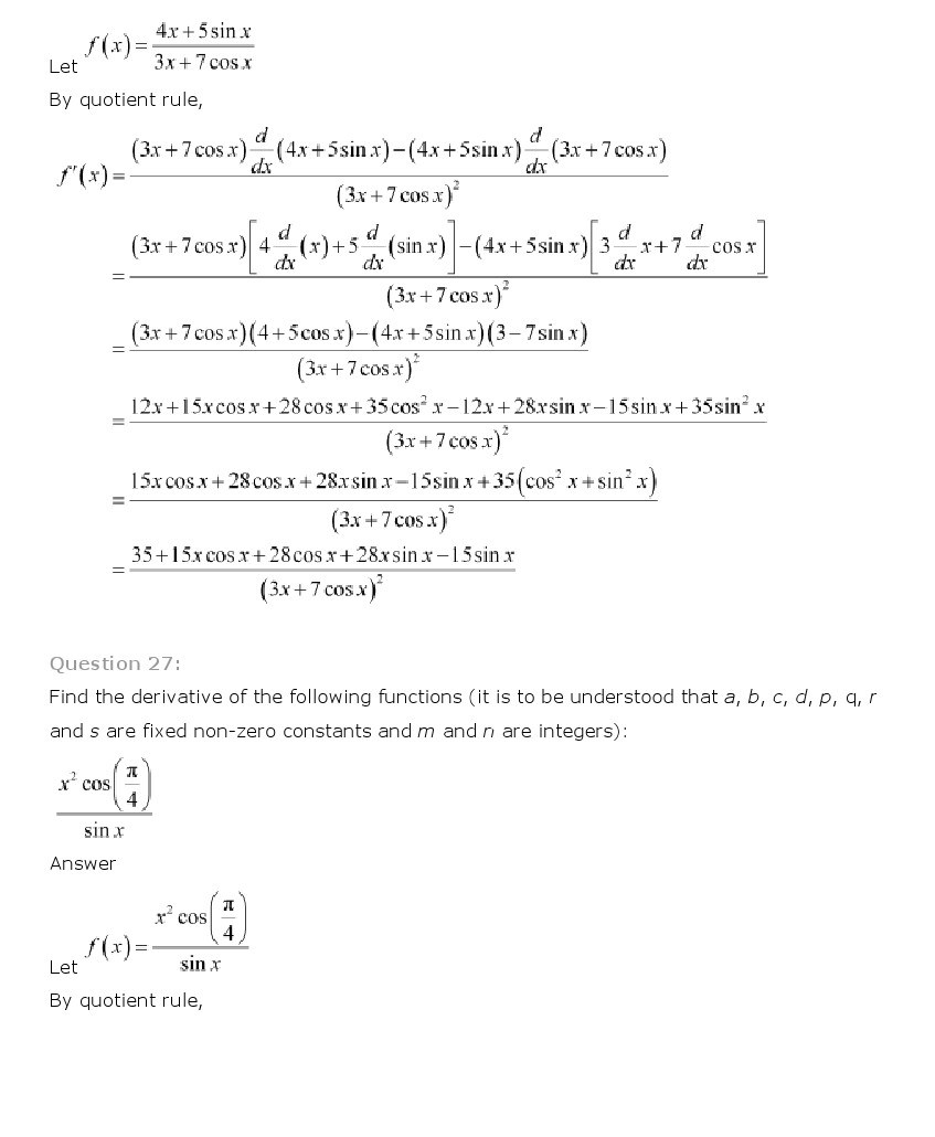 11th, Maths, Limits & Derivatives 63