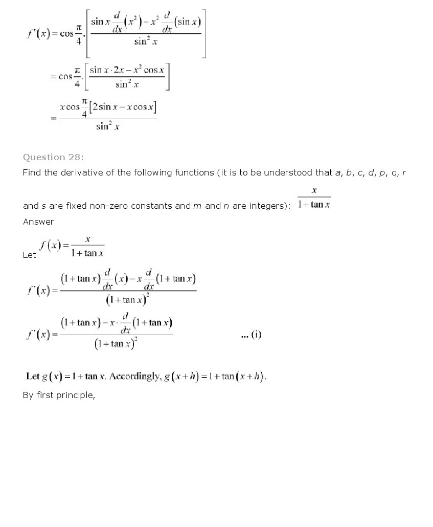 11th, Maths, Limits & Derivatives 64