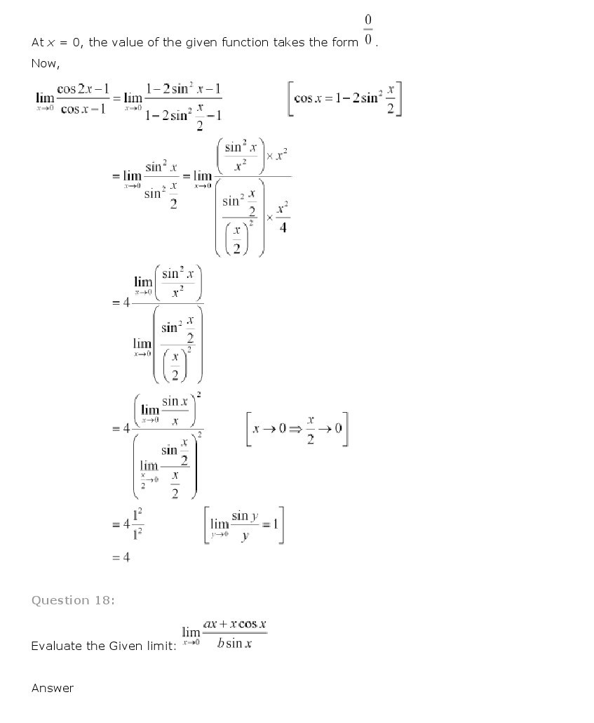 11th, Maths, Limits & Derivatives 8