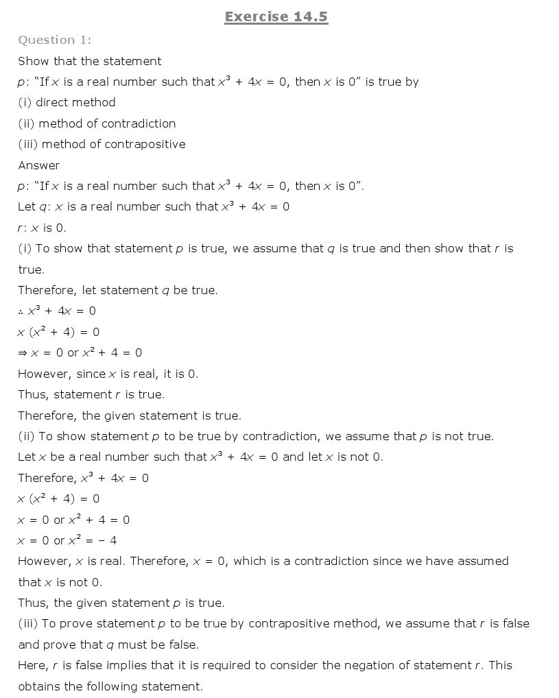 11th, Maths, Mathematical Reasoning 10