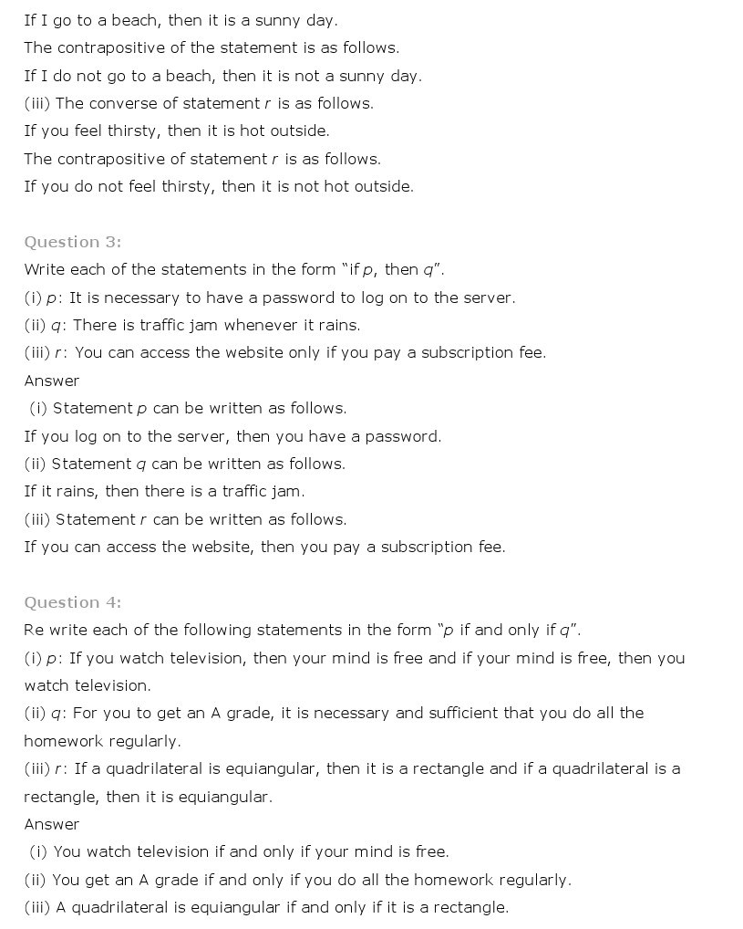 11th, Maths, Mathematical Reasoning 15