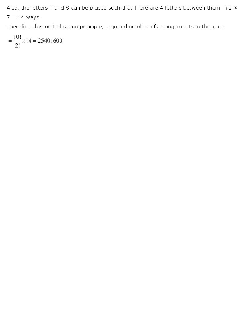 11th, Maths, Permutations & Combinations 14