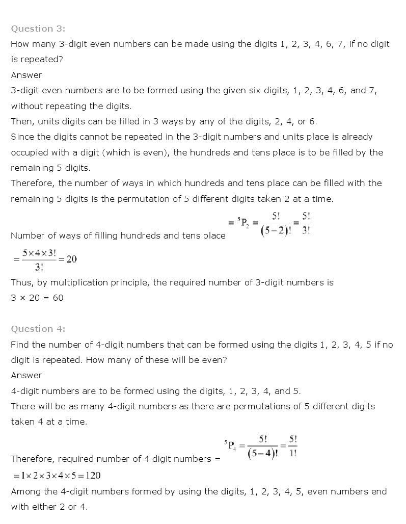 11th, Maths, Permutations & Combinations 7