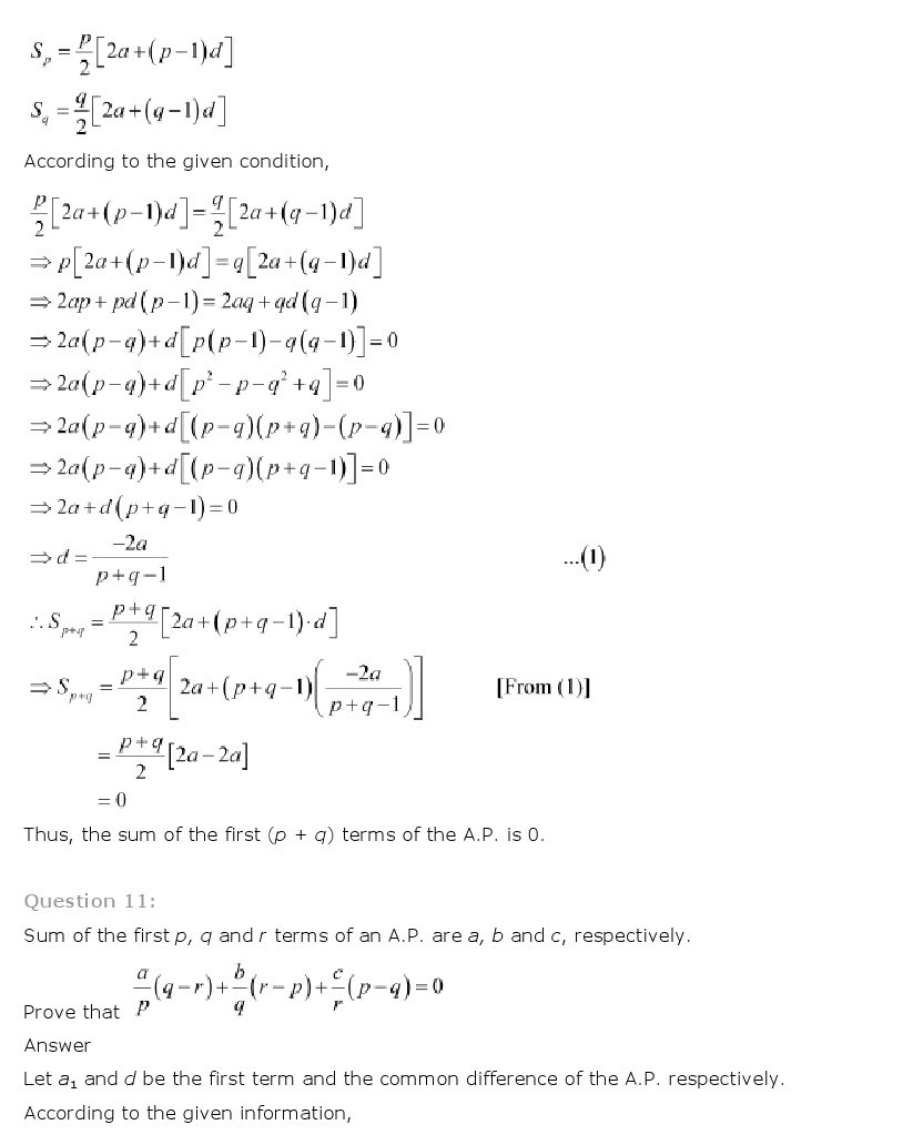 11th, Maths, Sequences & Series 14