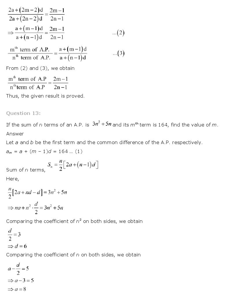 11th, Maths, Sequences & Series 17