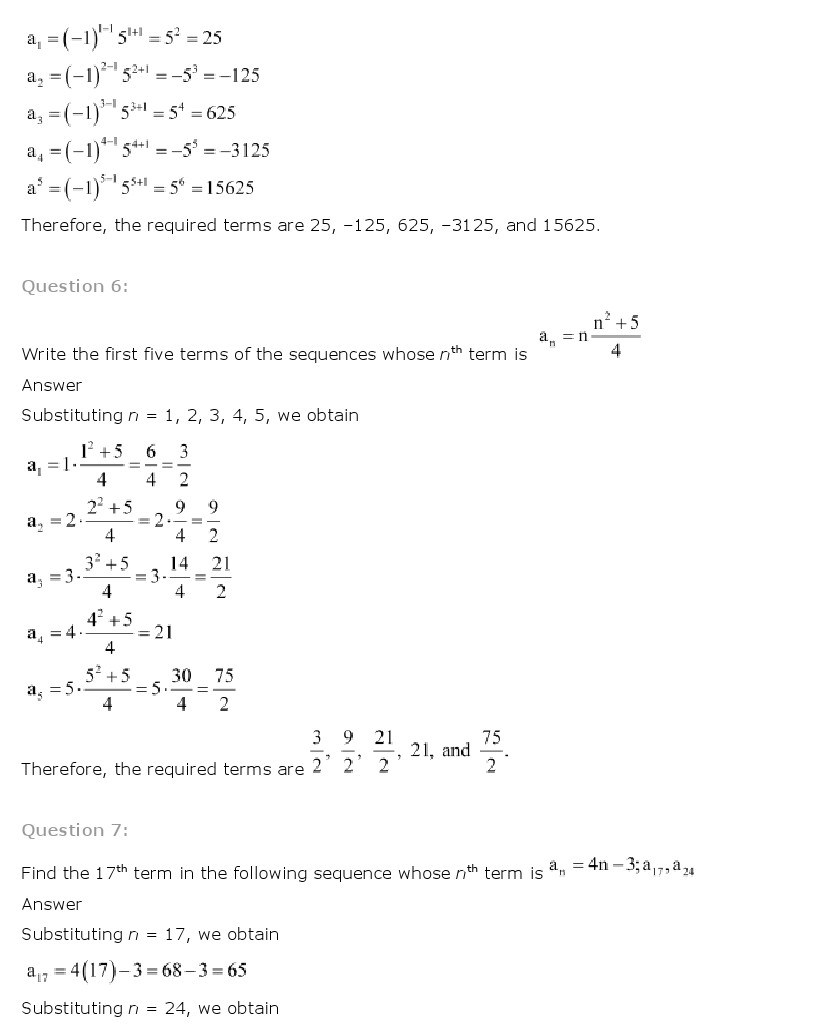 11th, Maths, Sequences & Series 3