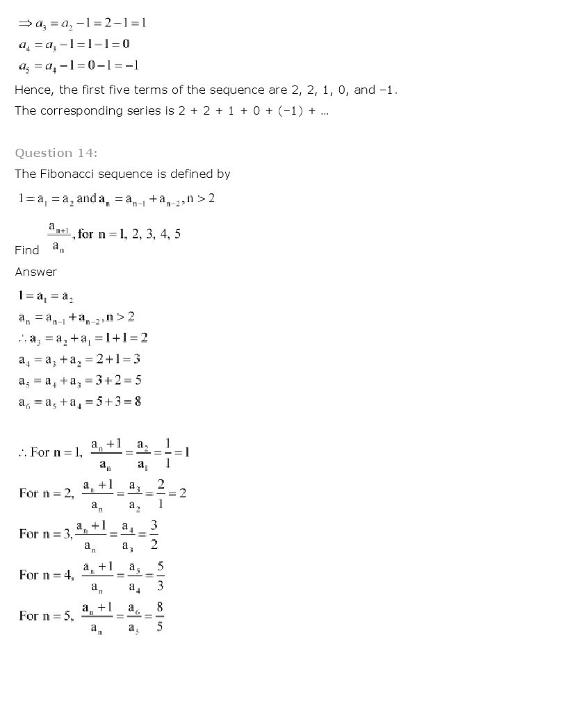 11th, Maths, Sequences & Series 6