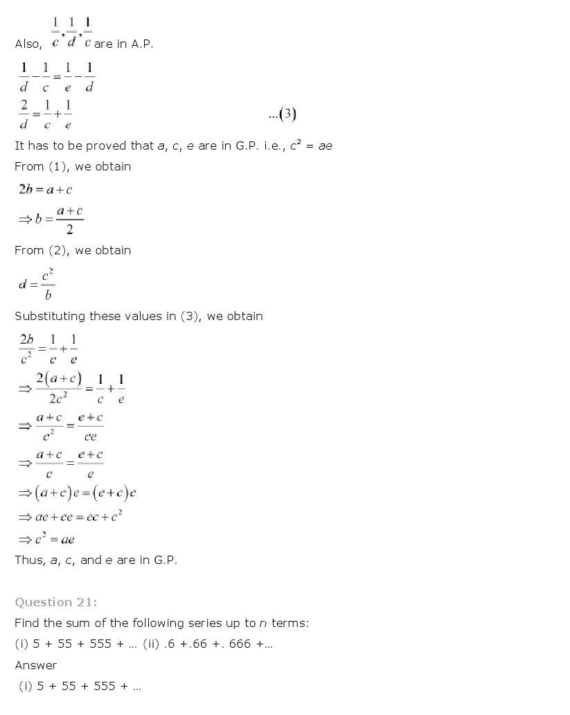 11th, Maths, Sequences & Series 69