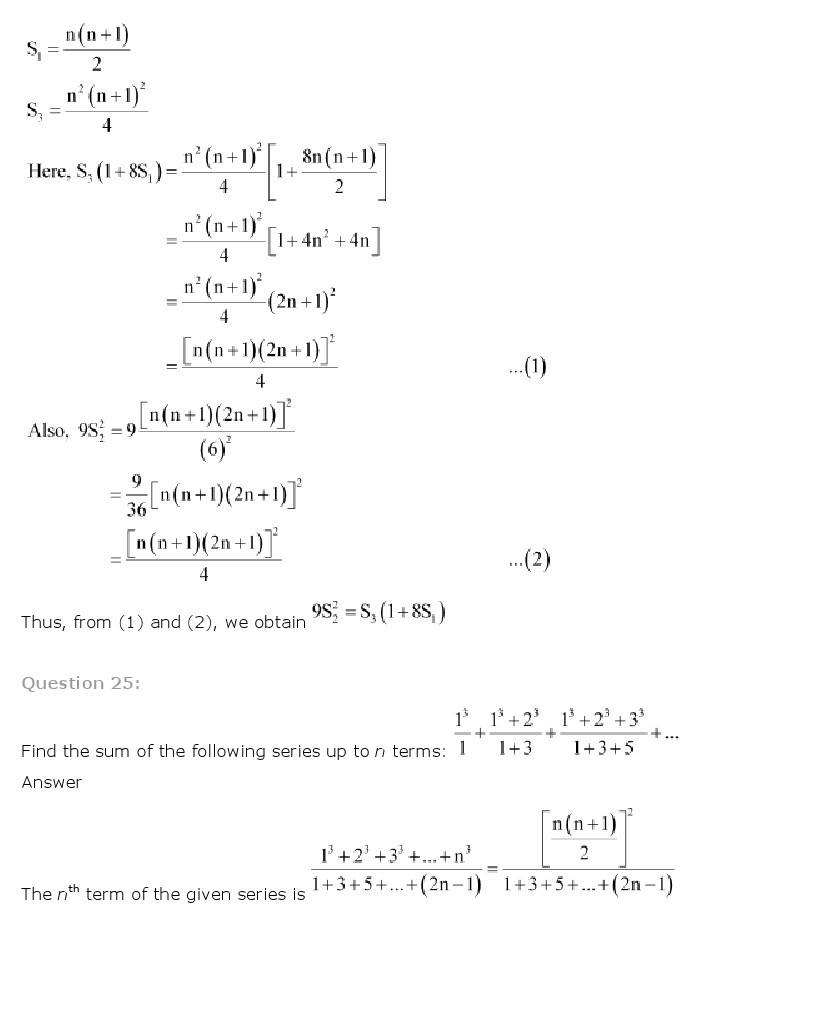 11th, Maths, Sequences & Series 73