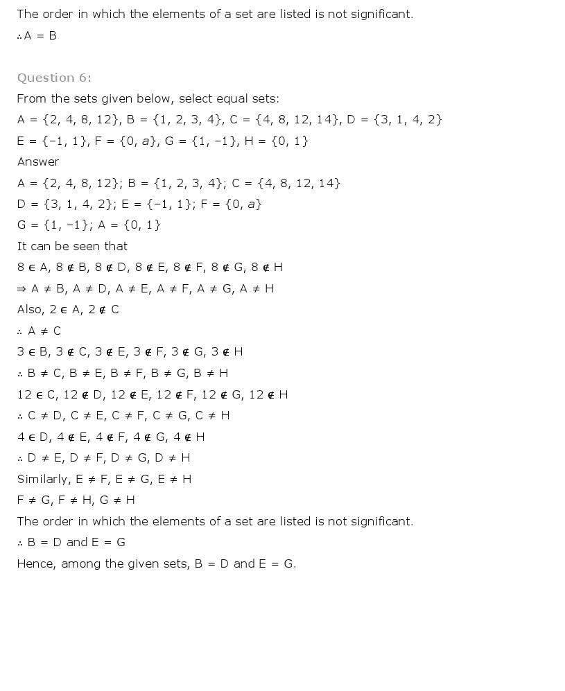 11th, Maths, Sets 10