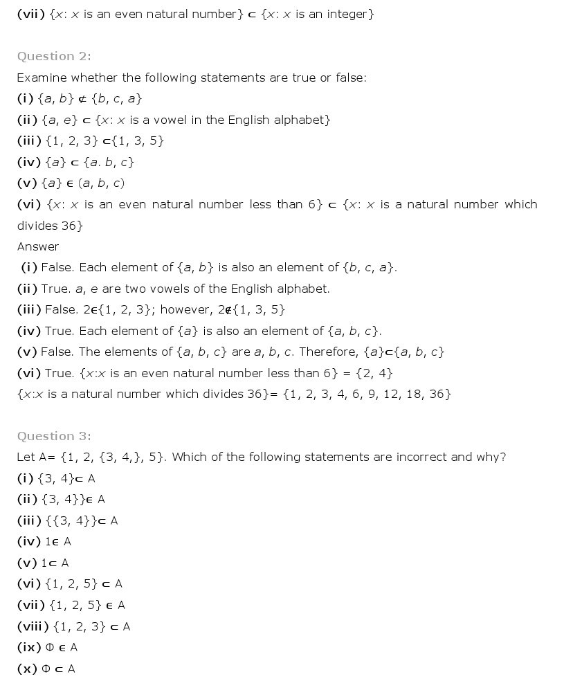 11th, Maths, Sets 12