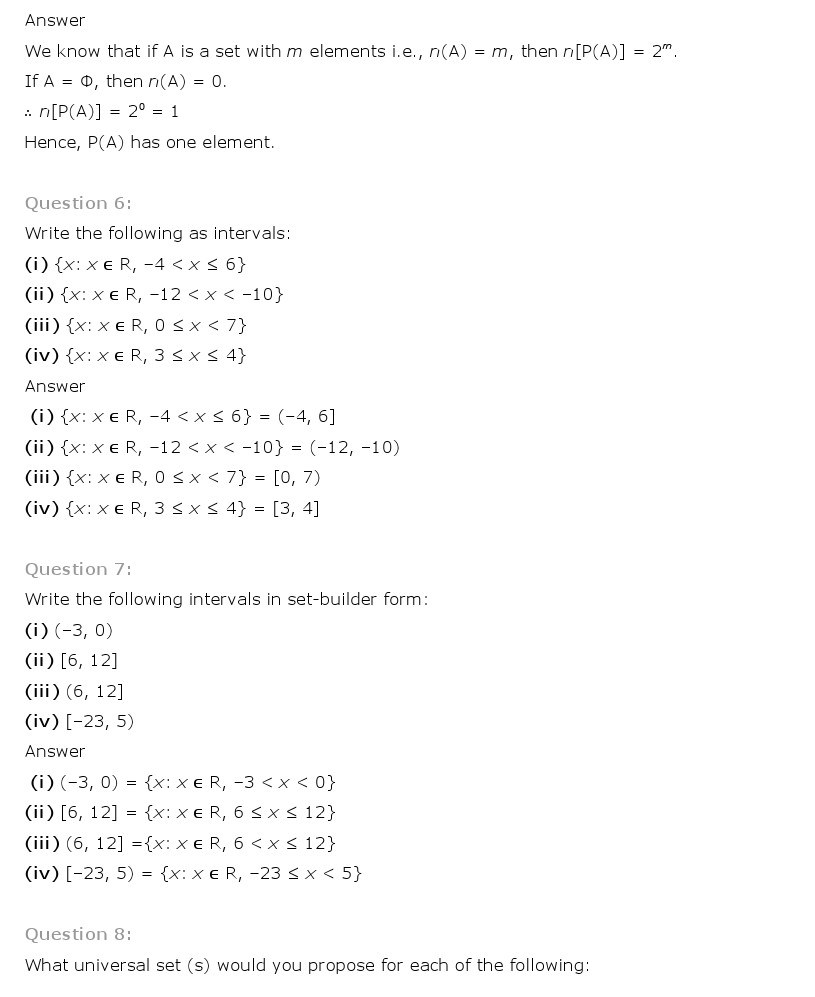 11th, Maths, Sets 14