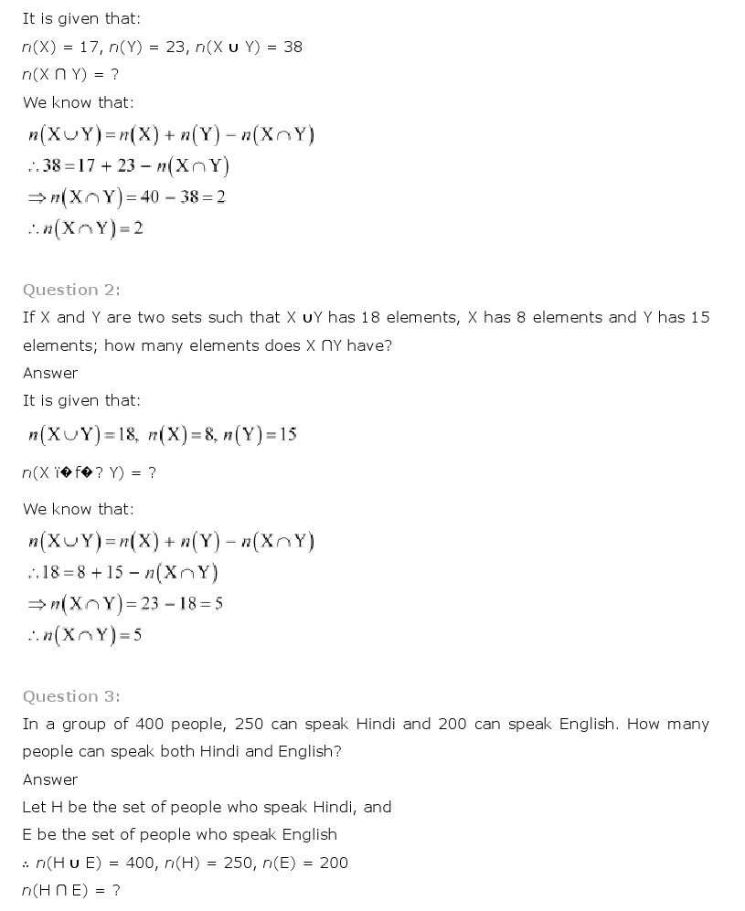 11th, Maths, Sets 30