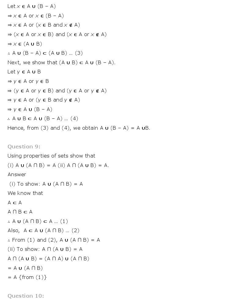 11th, Maths, Sets 40