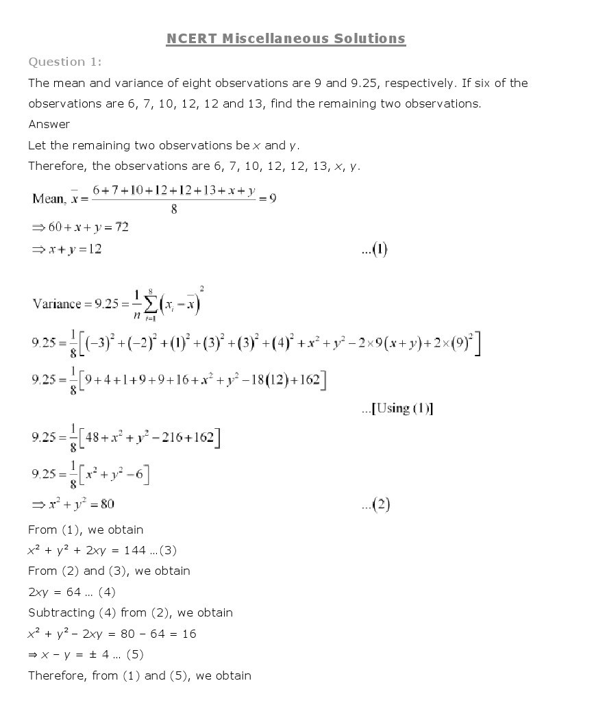 11th, Maths, Statistics 36