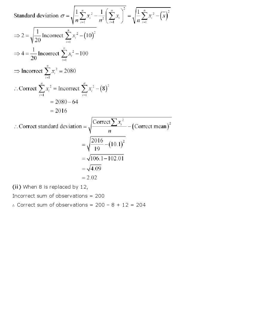 11th, Maths, Statistics 41