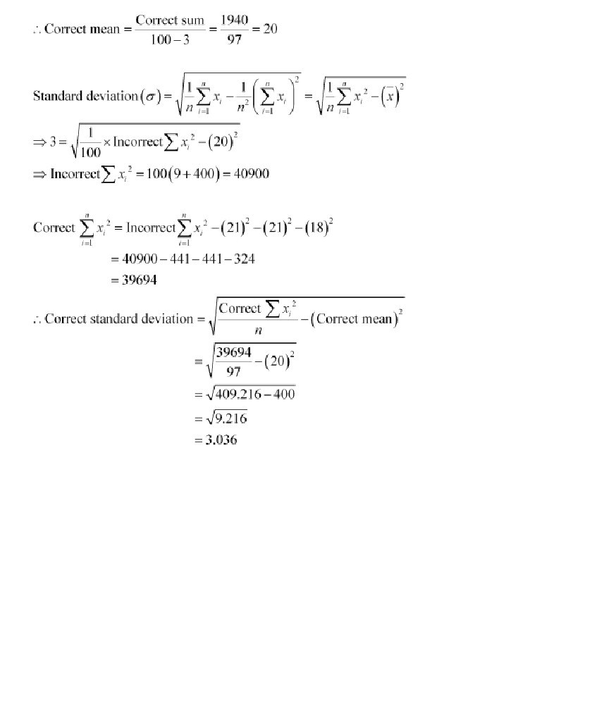 11th, Maths, Statistics 44