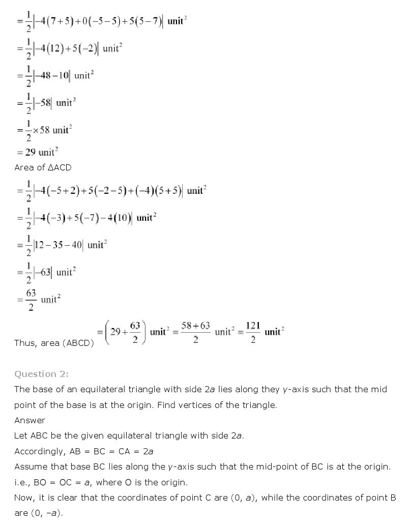 11th, Maths, Straight Lines 2