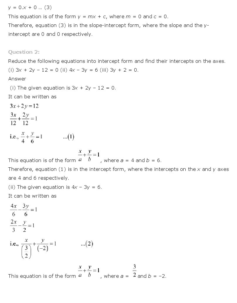 11th, Maths, Straight Lines 27