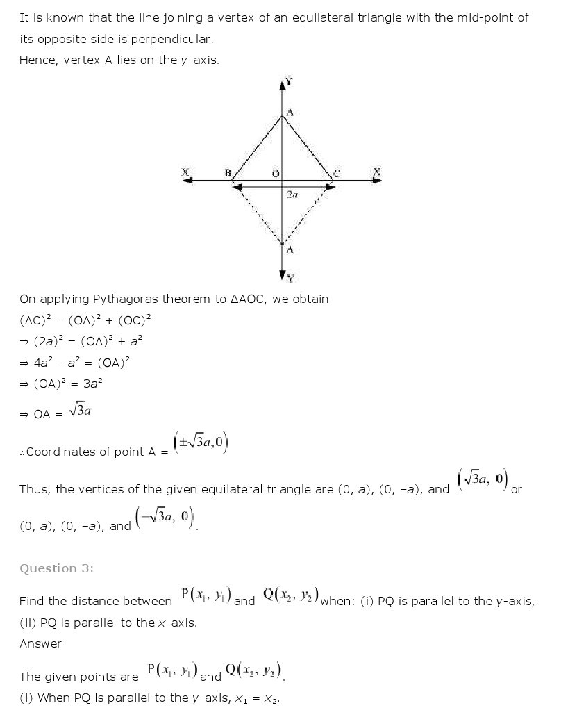 11th, Maths, Straight Lines 3