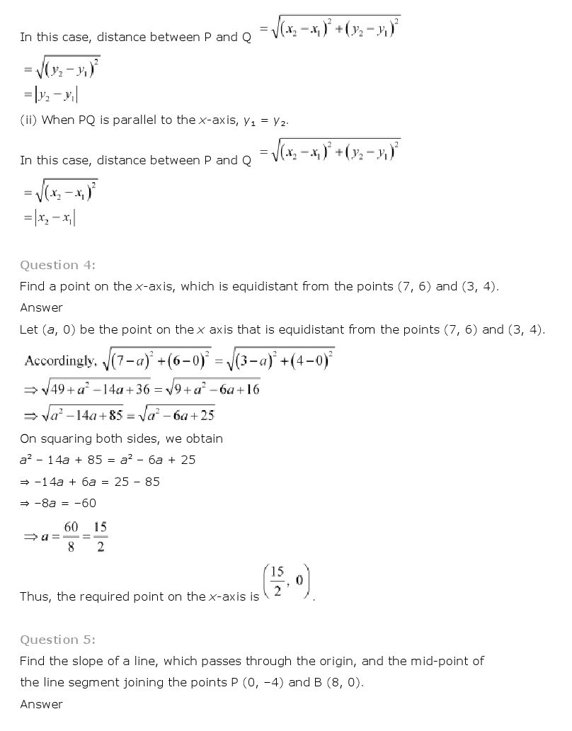 11th, Maths, Straight Lines 4