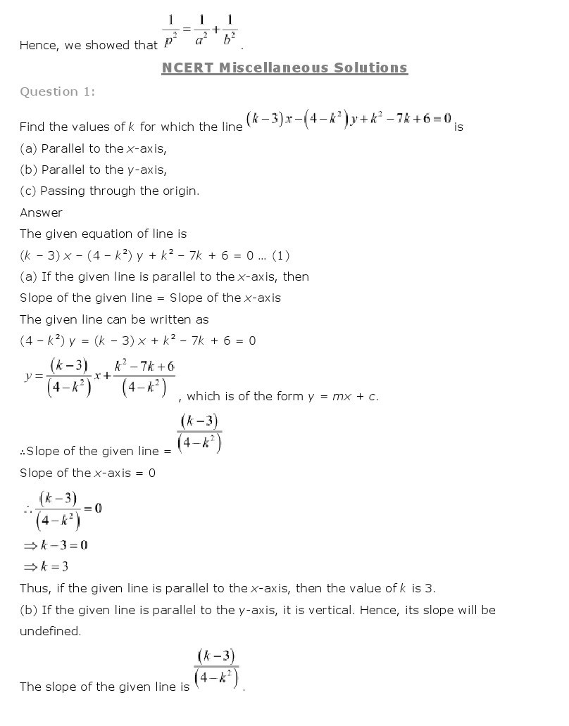 11th, Maths, Straight Lines 44